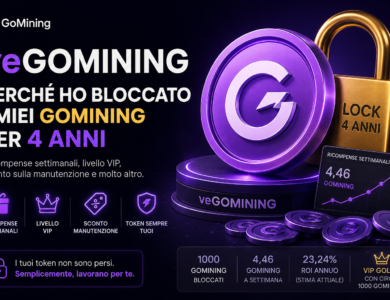 veGOMINING: la strategia che può aumentare il rendimento del tuo ecosistema GoMining vegomining